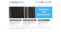 Desktop Screenshot of hostingrapido.com